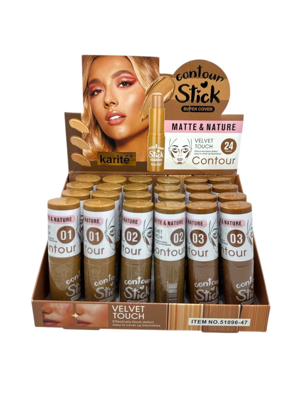 Miniatura 2 de Contorno Velvet Touch Karite